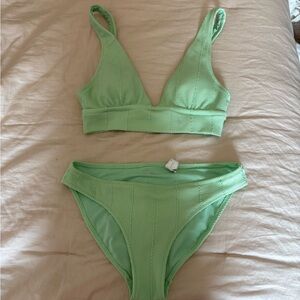 Aerie Mint Green Bikini Set
